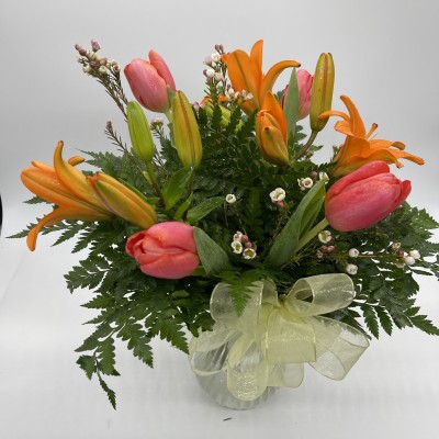 Lilies And Tulips