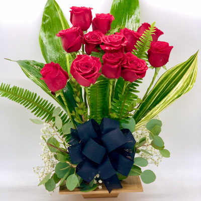 Dozen Red Roses Specialty Bouquet