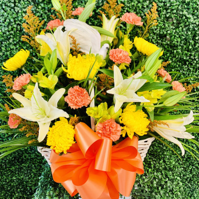 Fall Basket Arrangement
