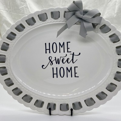 Home Sweat Home Decorative Plate