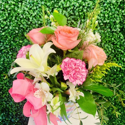 Roses, Lilies and Carnations