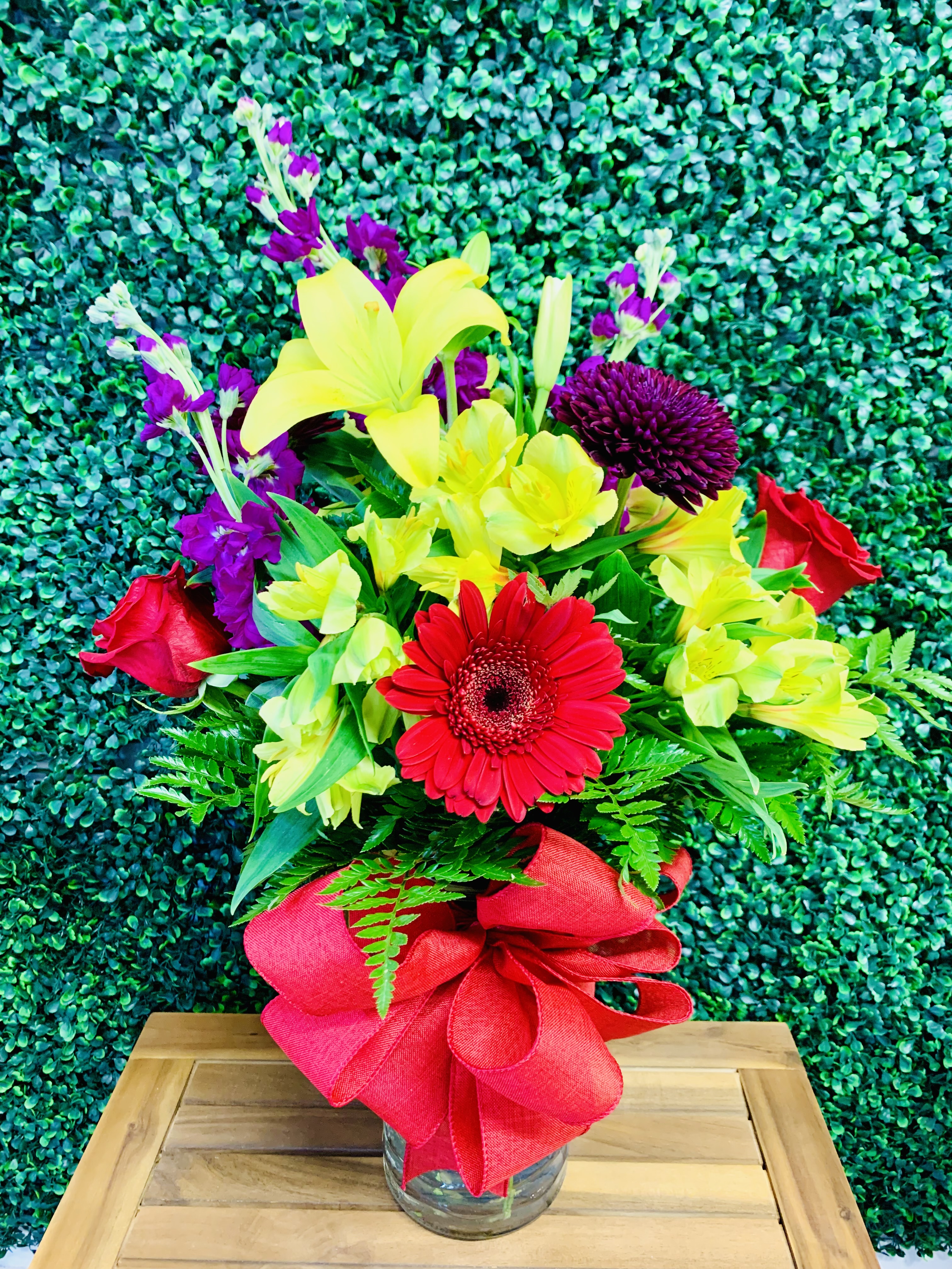 Lily, Gerbera and Rose Mix