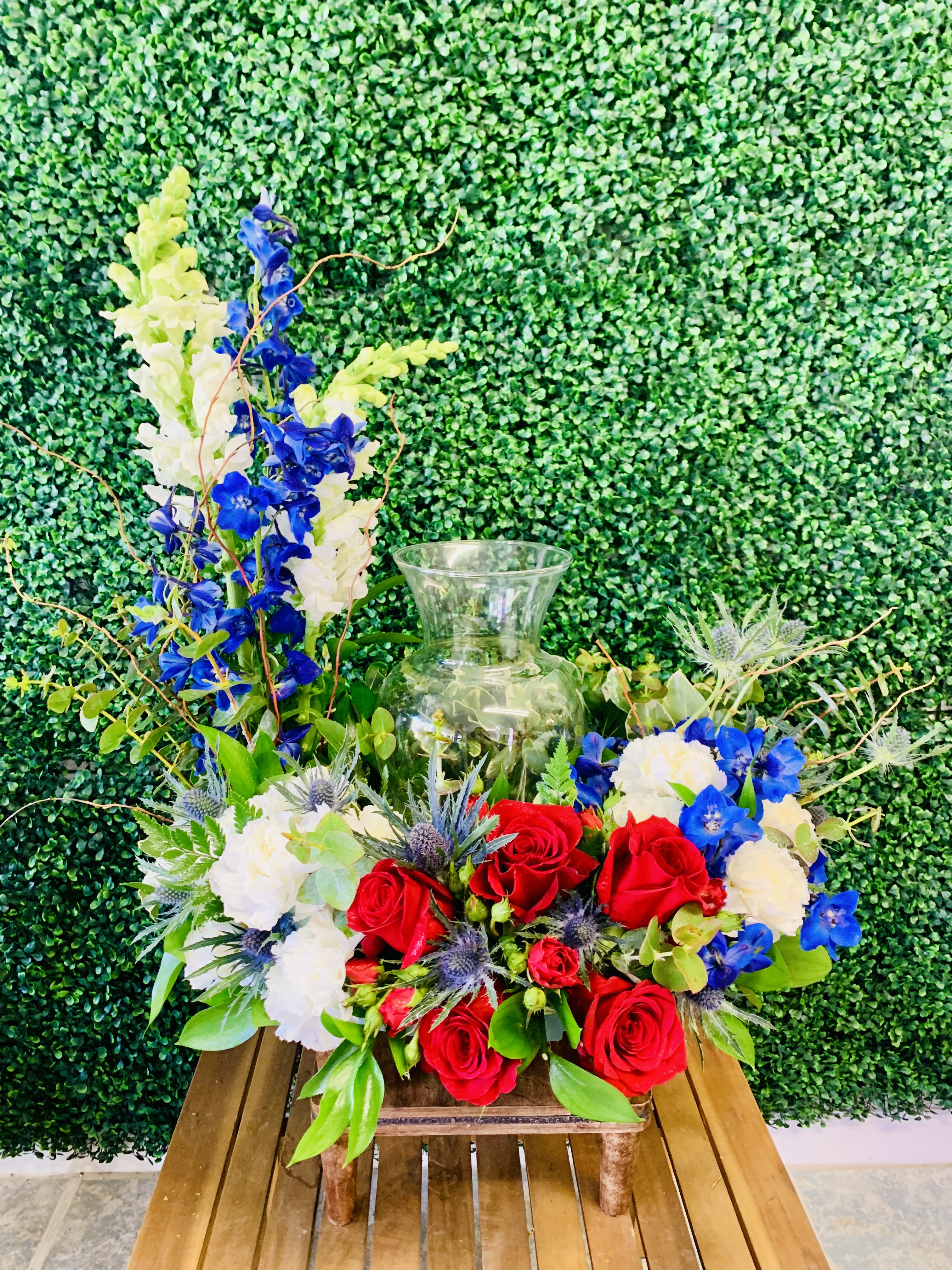 Patriotic Cremation Arrangement