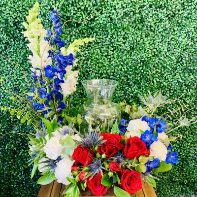 Patriotic Cremation Arrangement