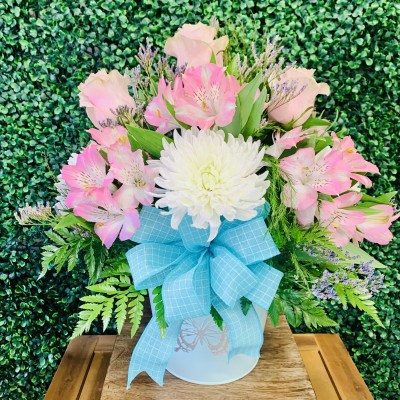 Butterfly Tin Arrangement