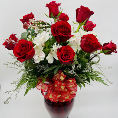 Dozen Deluxe Valentine's Day Roses