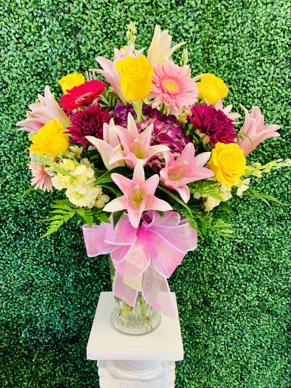Anniversary Mixed Arrangement — Alabaster Florist