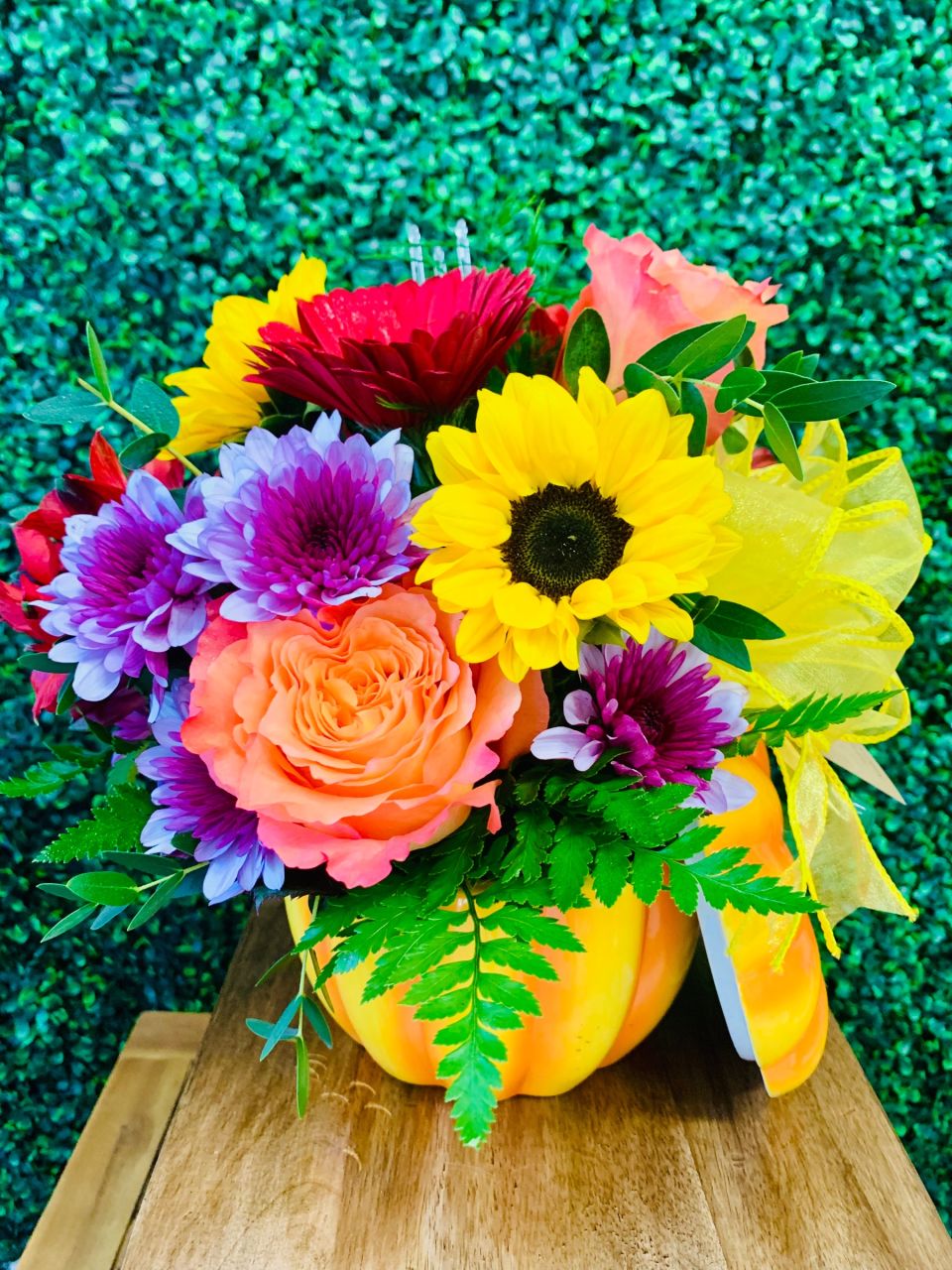 Premium Pumpkin Arrangement — Alabaster Florist